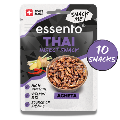 Snack thaïlandais croquant