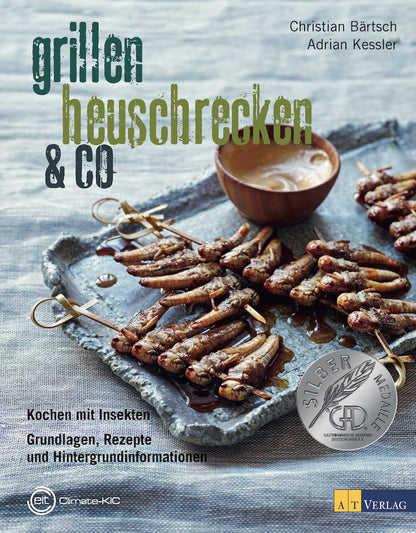 Livre de recette (en allemand): Grillen, Heuschrecken & Co.