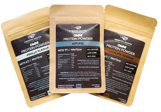 Essento Sports Omni Protein 3x Tester (Mitentwickler)